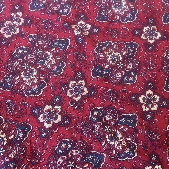 NWT American Eagle Womens Oversized Tunic Dress Size S Boho Floral 3/4 Sleeve - Picture 5 of 10